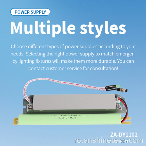 Sofer de urgență cu LED-uri